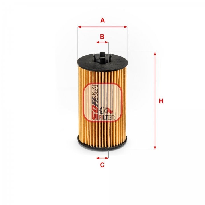 Масляний фільтр SOFIMA S 5225 PE (фото 1)