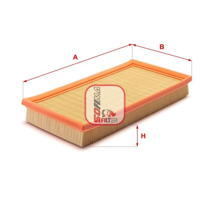 Повітряний фільтр SOFIMA S 6802 A (фото 1)
