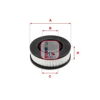 Фильтр, система вентиляции картера SOFIMA S 7689 A