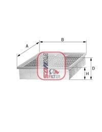 Фильтр воздушный mb (w124/g460/g463) 3.0d -98 SOFIMA S 8230 A