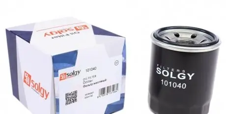 Фильтр масляный mazda 626 ii-v 1.8-2.0/ mitsubishi lancer 1.3-1.8 89- SOLGY 101040