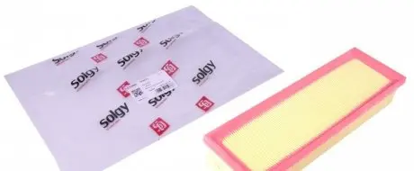 Фильтр воздушный peugeot partner 1.6 16v 01- (без картонной упаковки) SOLGY 103071