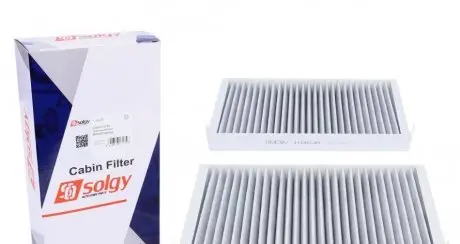 Фильтр салона renault laguna iii 07- (угольный) SOLGY 104030