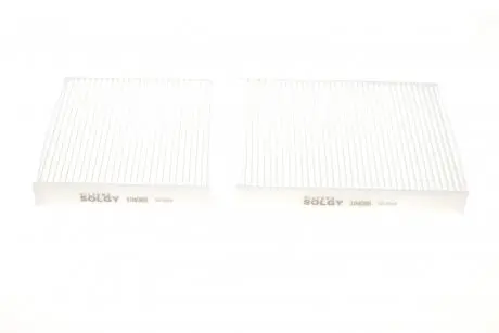 Фильтр салона citroen c3/peugeot 207/208 09-(к-кт 2 шт) SOLGY 104065