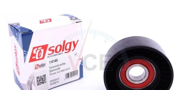 Ролик генератора fiat ducato 2.3jtd (натяжной) (70x28) SOLGY 110185 (фото 1)