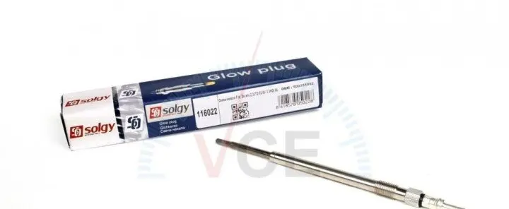 Фото 1 - Свеча накал fiat ducato 2.3jtd 02-06/ 3.0hdi 06- SOLGY 116022 Свеча накал fiat ducato 2.3jtd 02-06/ 3.0hdi 06- SOLGY 116022 (фото 1)
