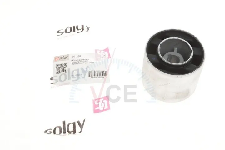 Сайлентблок подушки заднего моста mb vito (w639) 03- SOLGY 201135 (фото 1)