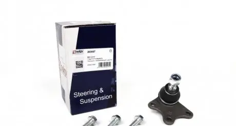 Опора шаровая (передняя/снизу/r) skoda fabia/vw polo 1.4tdi/1.9tdi 99- SOLGY 203007