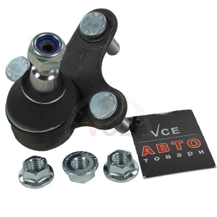 Опора кульова (передня/знизу/l) vw caddy iii/iv 1.6/2.0tdi 03- SOLGY 203050 (фото 1)