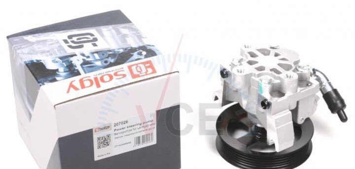 Насос гур ford connect 1.8tdci 02-13 (120mm; 6pk) SOLGY 207026 (фото 1)