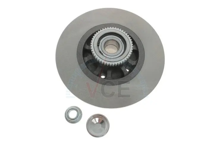 Фото 1 - Диск тормозной (задний) renault trafic 1.6 dci 14-(280x12) (+abs) (с подшипником) SOLGY 208040 Диск тормозной (задний) renault trafic 1.6 dci 14-(280x12) (+abs) (с подшипником) SOLGY 208040 (фото 1)