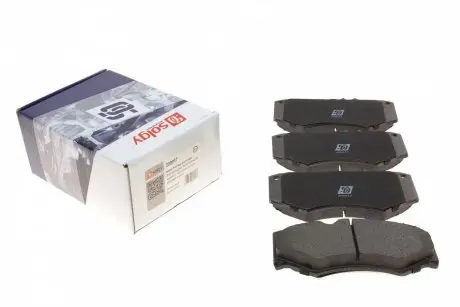 Колодки тормозные (передние) mb 207-410d SOLGY 209017