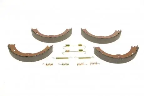 Колодки ручника mb sprinter/vw crafter 06- (180x25) (з пружинками) SOLGY 209051