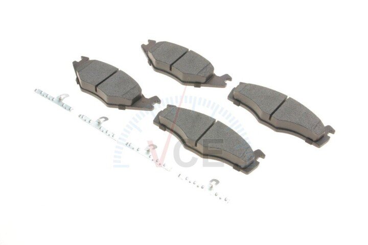 Колодки гальмівні (передні) seat cordoba/ibiza/toledo 93-02/vw caddy/passat b2-b4 79-92/golf 74-99 SOLGY 209210 (фото 1)