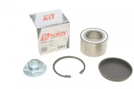 Подшипник ступицы (задней) renault master 98- (к-кт) SOLGY 216031