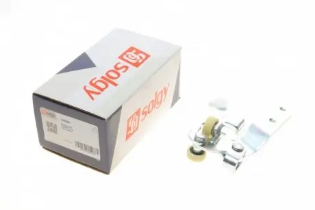 Ролик двери (боковой/нижний)(r) fiat ducato/peugeot boxer 02-06 (с кронштейном)) SOLGY 306056