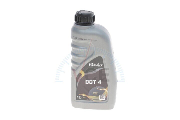 Рідина гальмівна dot4 (1l) SOLGY 504007 (фото 1)