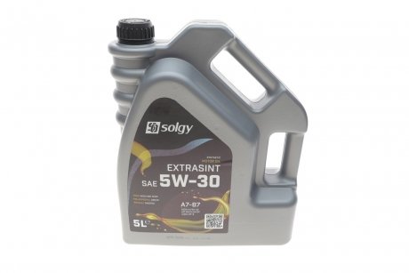 Олива 5w30 extrasint a7-b7 (5l) (ilsac gf-6/ford 913d/mb 229.61/rn 0700/) (api sn plus/sp) SOLGY 504016