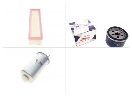 Комплект замены фильтров на Renault (Рено) Duster (Дастер) 1.5 dCi (HSAJ) K9K 892, K9K 612, K9K 884, K9K 626 SOLGY ТО-0000006