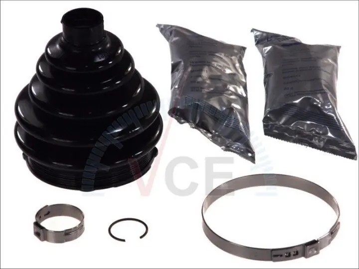 Комплект пильників гумових. SPIDAN 0024540 (фото 1)