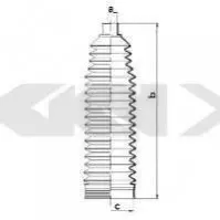 Пыльник, рулевое управление SPIDAN 84068