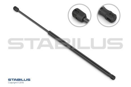 Газова пружина, кришка багажник STABILUS 023549