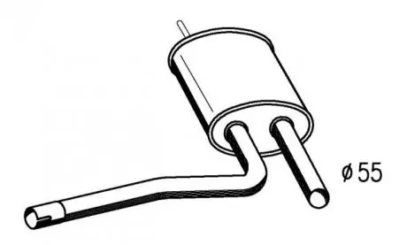 Деталь выхлопной системы STARLINE 12.22.420