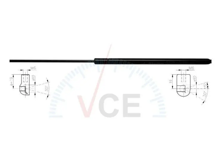 Амортизатор багажника STARLINE 14.33.800 (фото 1)