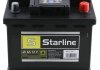 Акумулятор, r"+" 45ah, en400 (207 x 175 x 190) прав "+",b13 виробництво чехія STARLINE BA SL 44P (фото 2)