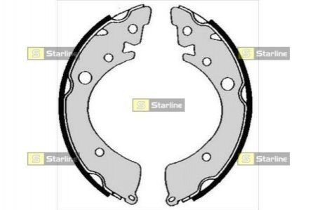 Тормозные колодки барабанные STARLINE BC 04820