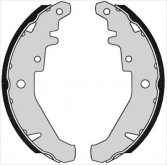 Тормозные колодки барабанные STARLINE BC 07310