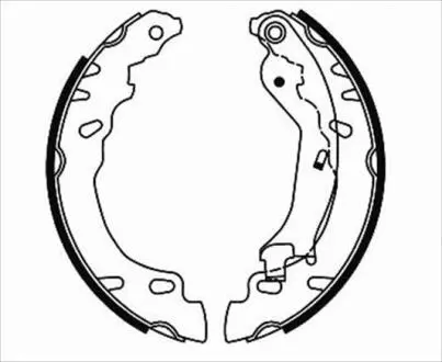 Комплект тормозных колодок STARLINE BC 08780