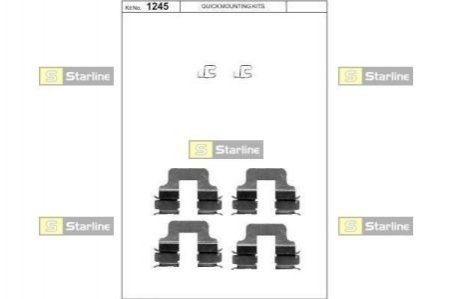 Датчик износа колодок STARLINE BD PR07