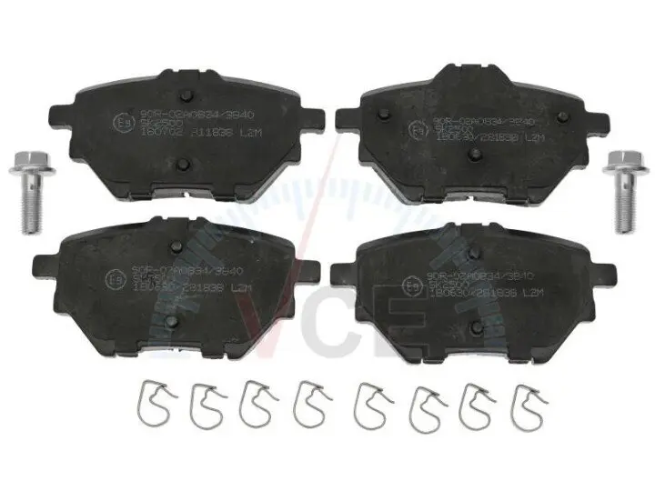 Фото 1 - Гальмівні колодки дискові STARLINE BD S977 Гальмівні колодки дискові STARLINE BD S977 (фото 1)