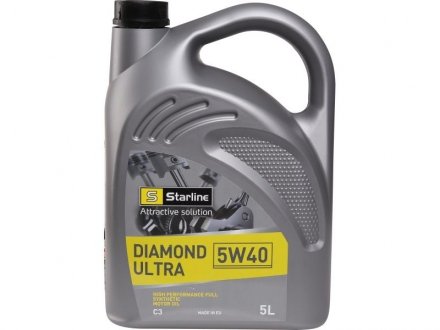 Моторна олива Diamond Ultra 5W40 5л STARLINE NA DU-5