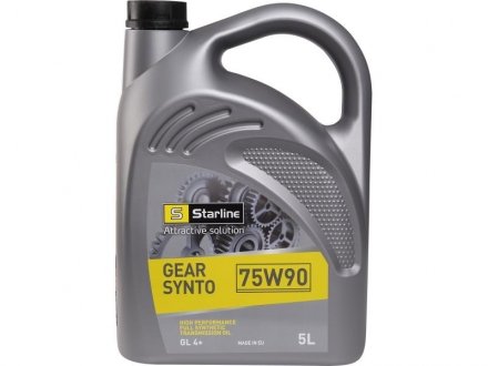 Олива трансмісійна Gear Synto API GL-4+ 75W90 5л STARLINE NA S-5