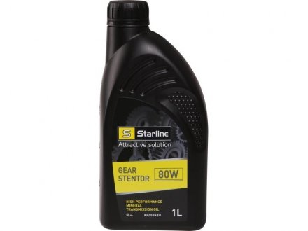 Олива трансмісійна Gear Stentor API GL-4 80W 1л STARLINE NA ST-1