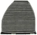 Фильтр салона MERCEDES-BENZ E-CLASS W212 09-17, SLS AMG (A197) 11-, SL-CLASS (R231) 12-, GLK-CLASS (X204) 08-15 STARLINE SF KF9528C (фото 1)