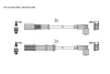 Комплект кабелей зажигания STARLINE ZK 1692 (фото 1)