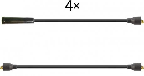Комплект кабелів запалювання STARLINE ZK 3604