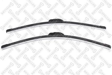 Щетка стеклоочистителя бескаркасные к-т 550мм-22\'530мм-21\',тип крепления - крючок 9мм (h9-hook 9) STELLOX 201662SX