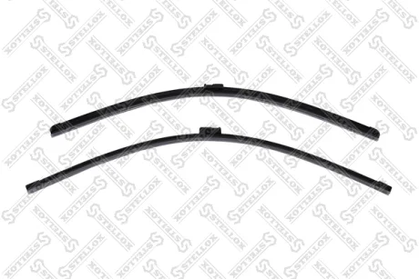 Щетка стеклоочистителя бескаркасные к-т 680мм-27\'+680мм-27\', тип крепления боковой штифт 22 мм (sp22-side pin 22) STELLOX 201671SX