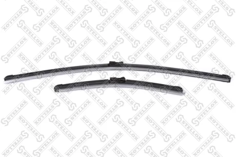 Щетка стеклоочистителя к-т 650мм-22+350мм-19, тип крепления - кнопка pb19 STELLOX 201674SX