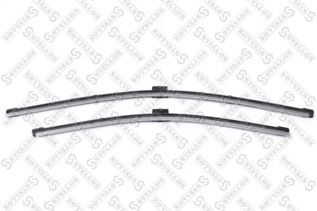 Щетка стеклоочистителя бескаркасные к-т 600мм-24\'+475мм-19\', тип крепления - боковой штифт 22 мм (sp22-side pin 22) STELLOX 201703SX