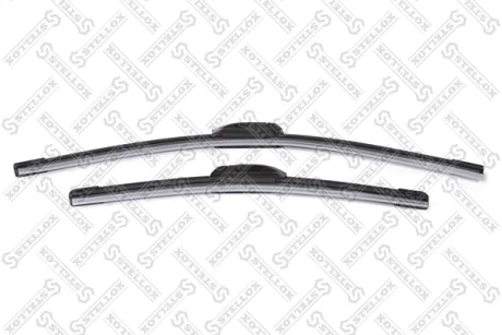 Щітка склоочисника безкаркасні к-т 525мм-21+375мм-15,тип кріплення - гачок 9мм (h9-hook 9) STELLOX 201710SX