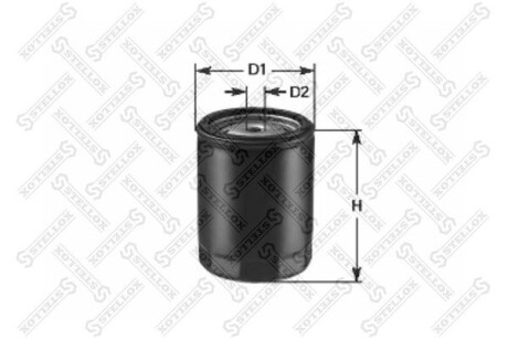 Фільтр масляний Audi 80/100/A4/A6/VW Golf/Venta/Passat 1.0-2.3 80- STELLOX 20-50047-SX