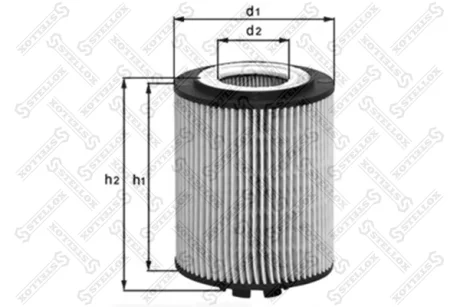Фильтр масляный (картридж) STELLOX 2050384SX