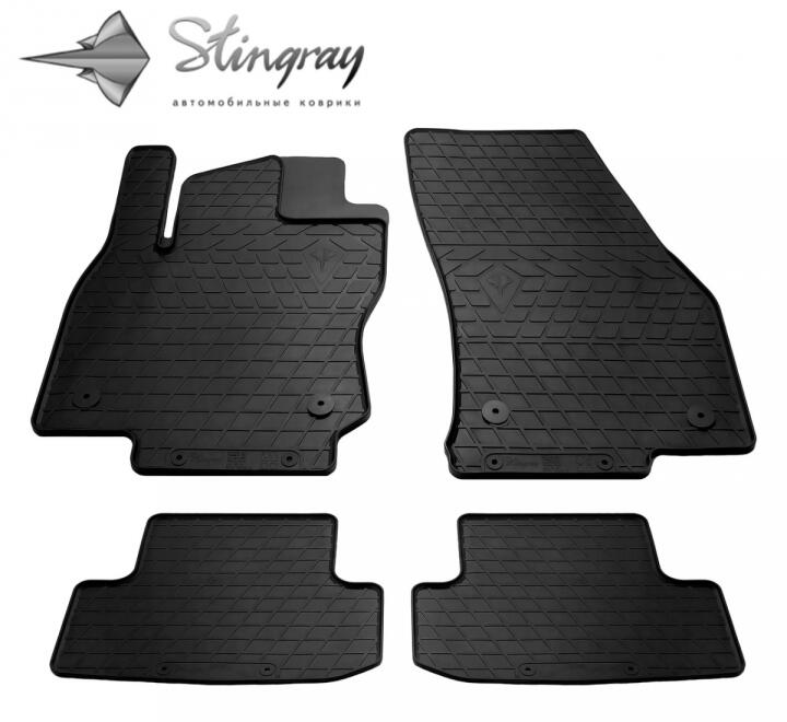 Гумові килимки (4 шт, Premium) Seat Ateca Stingray 1048014 (фото 1)