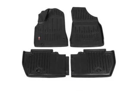 Коврики в салон PEUGEOT Partner II (2008-2018) / CITROEN Berlingo II (2008-2018) полиуретан 3D комплект 4шт. Stingray 5016014