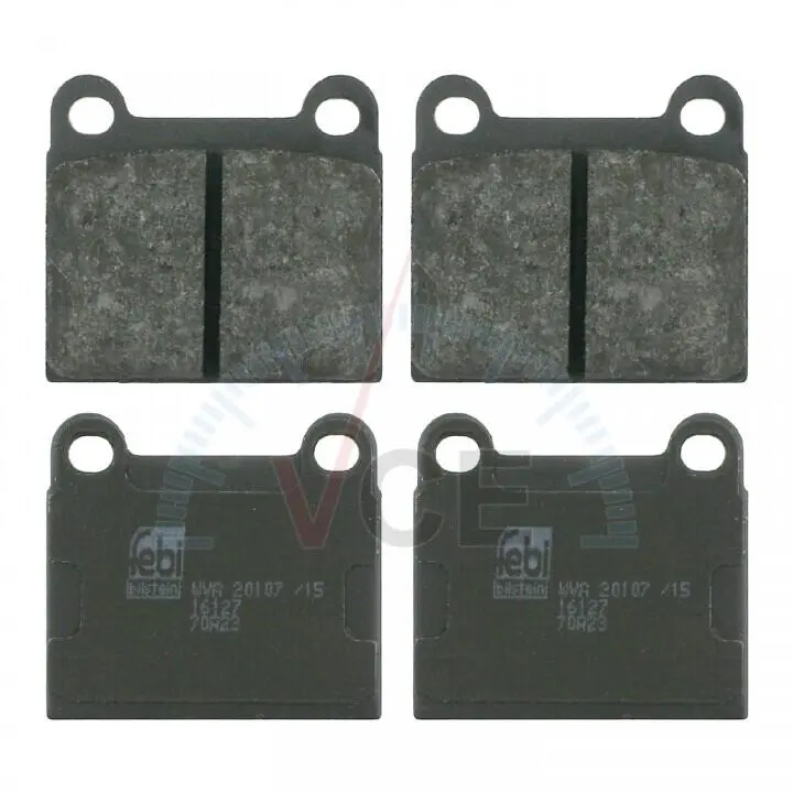 Тормозные колодки, дисковый тормоз (набор) SWAG 10916127 (фото 1)